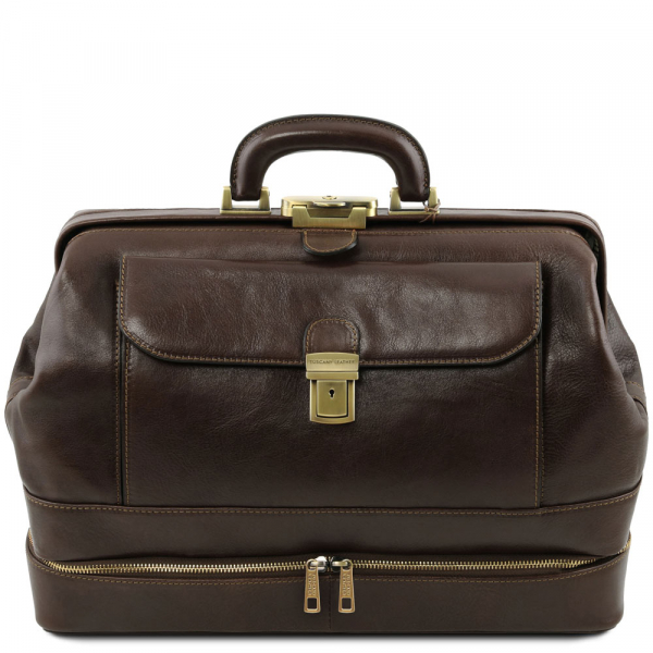 Doktortasche Leder Giotto dunkelbraun