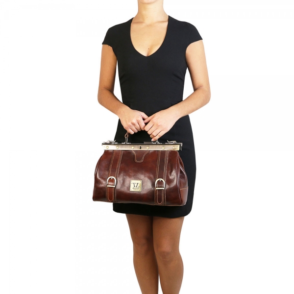 Tuscany Leather Doktortasche Monalisa Outfit Business