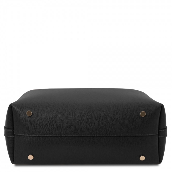 Tuscany Leather Schultertasche Clio schwarz Boden