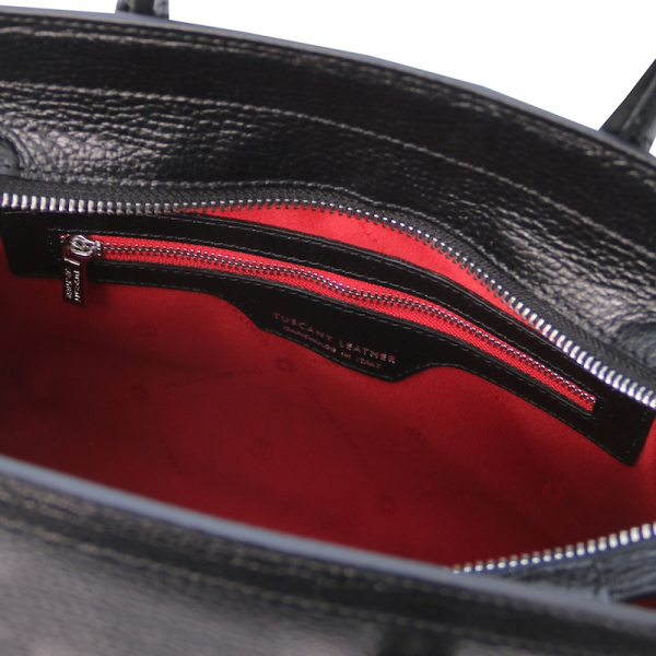 Tuscany Leather TL Bag Leder-Handtasche Interieur