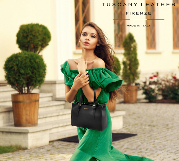 Tuscany Leather Handtasche Aura Outfit