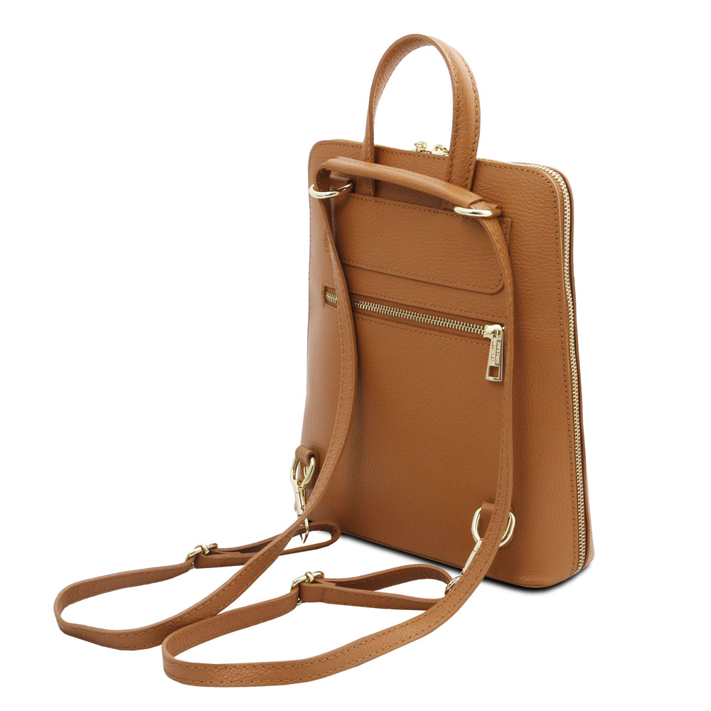 damenrucksack aus leder