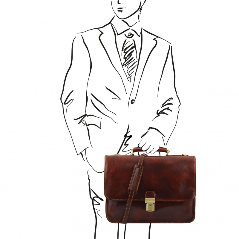 Leder Aktentasche Torino Outfit Leder Aktentasche Torino Outfit
