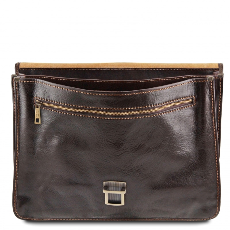 Leder Aktentasche Torino Front Leder Aktentasche Torino Front