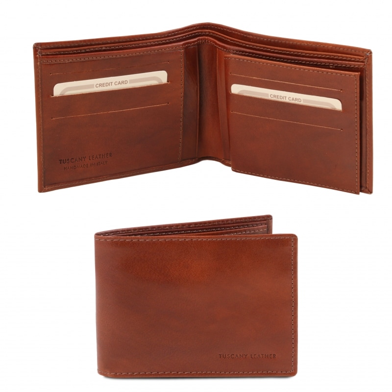 Herren-Leder-Brieftasche-TL141817 braun Herren-Leder-Brieftasche-TL141817 braun