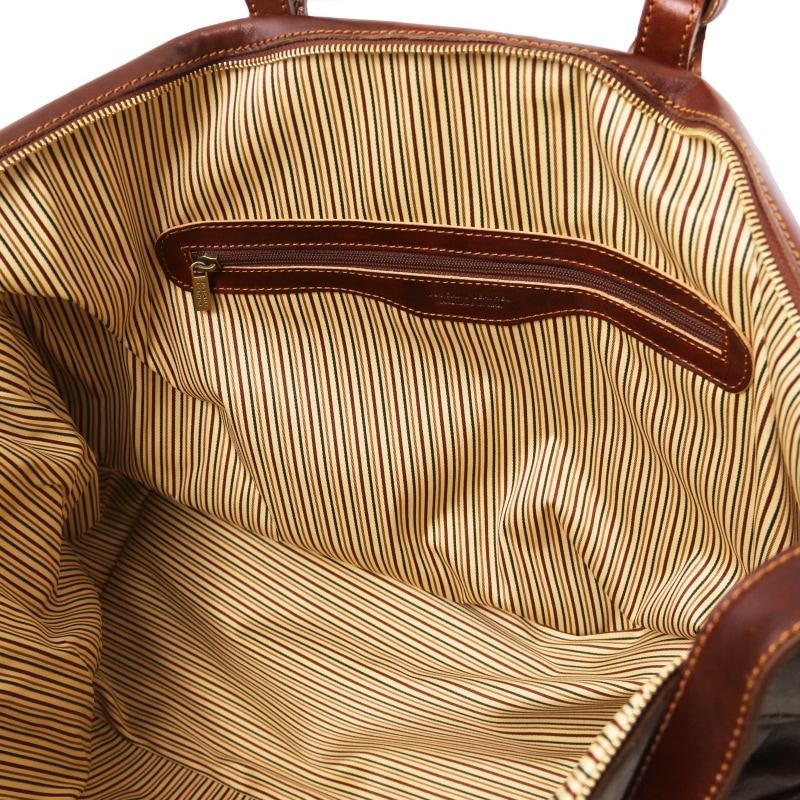Leder Reisetasche Porto Interieur Leder Reisetasche Porto Interieur