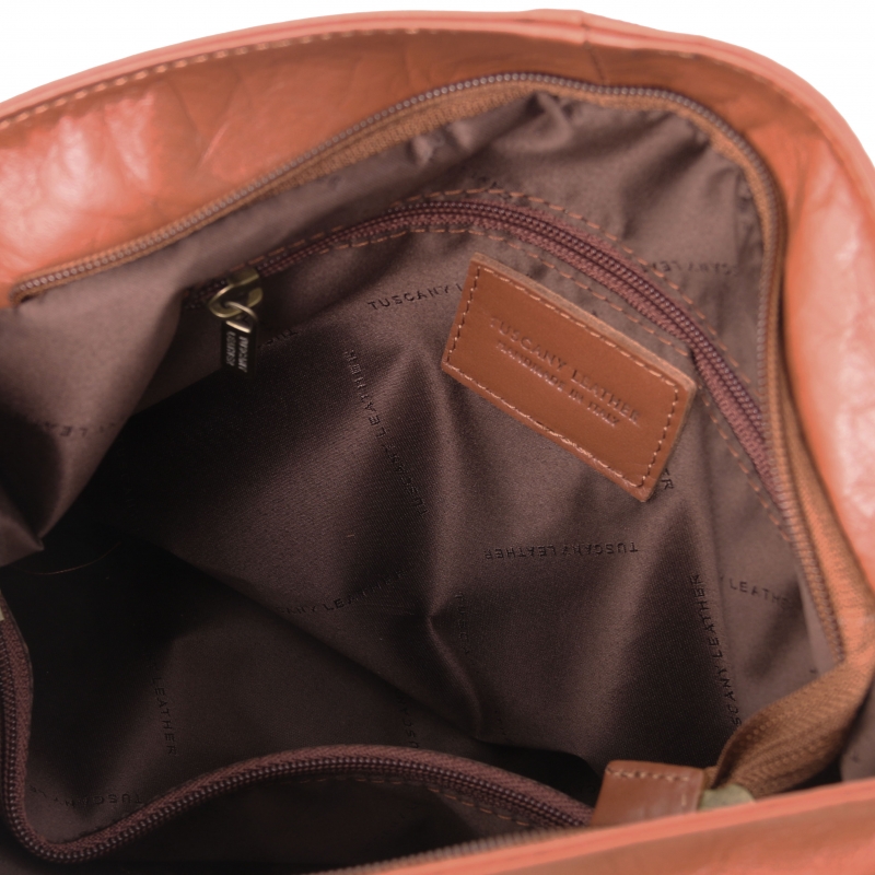 Tuscany Leather Schultertasche aus Leder interieur Tuscany Leather Schultertasche aus Leder interieur