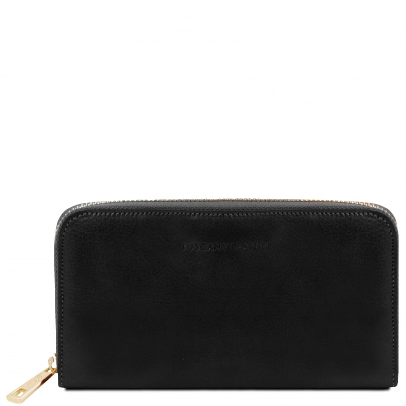 Damen Leder Geldbörse TL141206 schwarz Damen Leder Geldbörse TL141206 schwarz