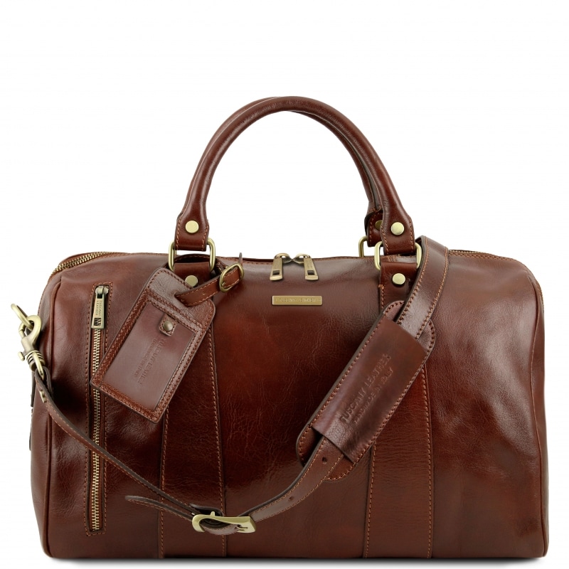 TL Voyager Leder-Weekender klein Braun TL Voyager Leder-Weekender klein Braun