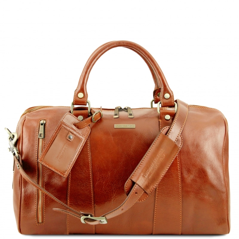 TL Voyager Leder-Weekender klein Honig TL Voyager Leder-Weekender klein Honig