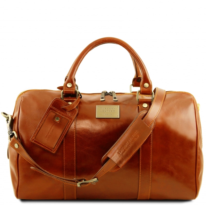 TL Voyager Leder Reisetasche klein honig TL Voyager Leder Reisetasche klein honig