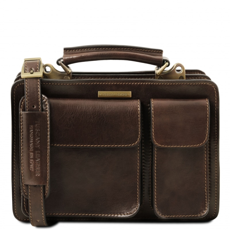 Tuscany Leather Handtasche Tania Dunkelbraun Tuscany Leather Handtasche Tania Dunkelbraun