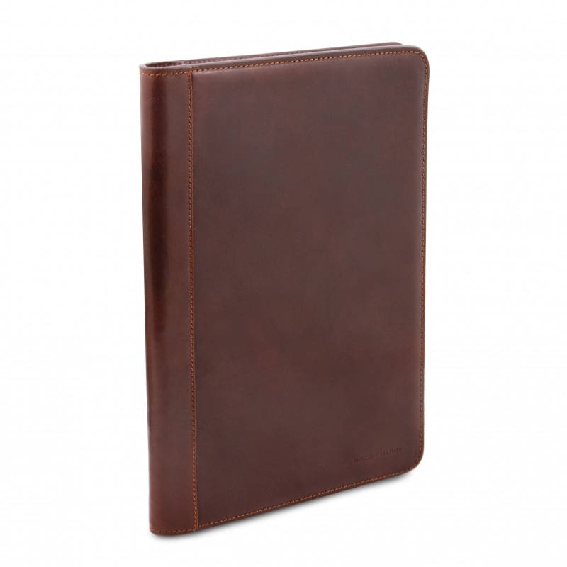 Leder Dokumentenmappe Lucio Seitenansicht Leder Dokumentenmappe Lucio Seitenansicht