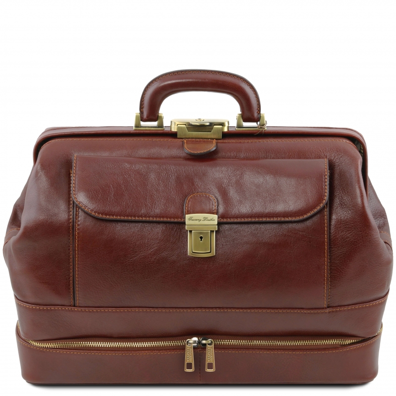 Leder Doktortasche Giotto braun Leder Doktortasche Giotto braun