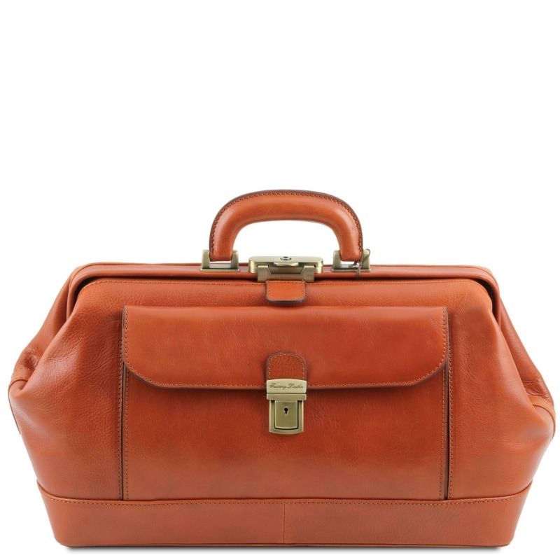 Leder Doktortasche Bernini honig Leder Doktortasche Bernini honig