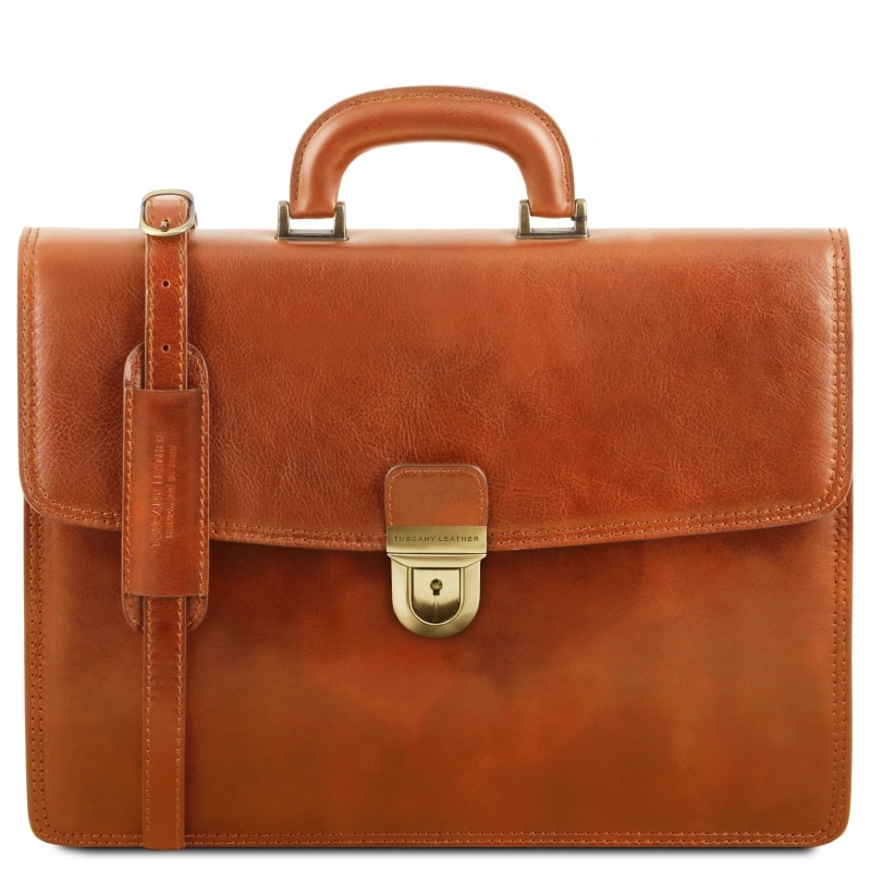 Leder Aktentasche Amalfi Honig Leder Aktentasche Amalfi Honig