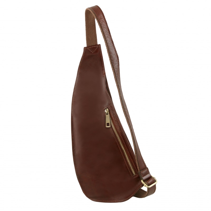 Leder Brusttasche Rückseite Leder Brusttasche Rückseite