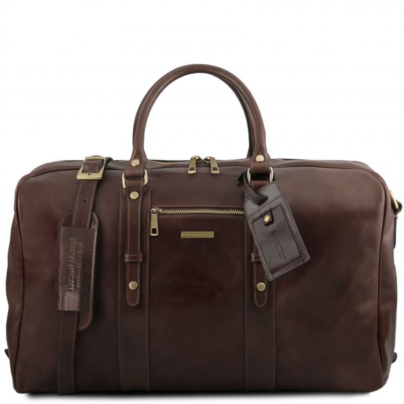 TL Voyager Leder Reisetasche dunkelbraun TL Voyager Leder Reisetasche dunkelbraun