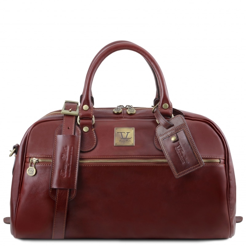 TL Voyager Reisetasche halbrund klein Braun TL Voyager Reisetasche halbrund klein Braun