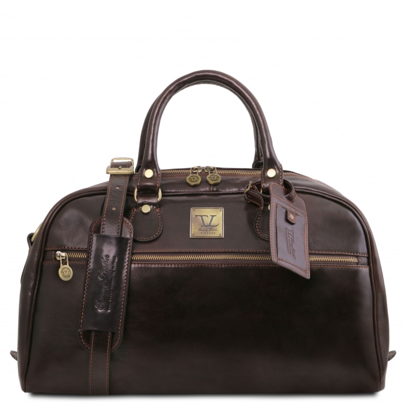 TL Voyager Reisetasche halbrund klein Dunkelbraun TL Voyager Reisetasche halbrund klein Dunkelbraun
