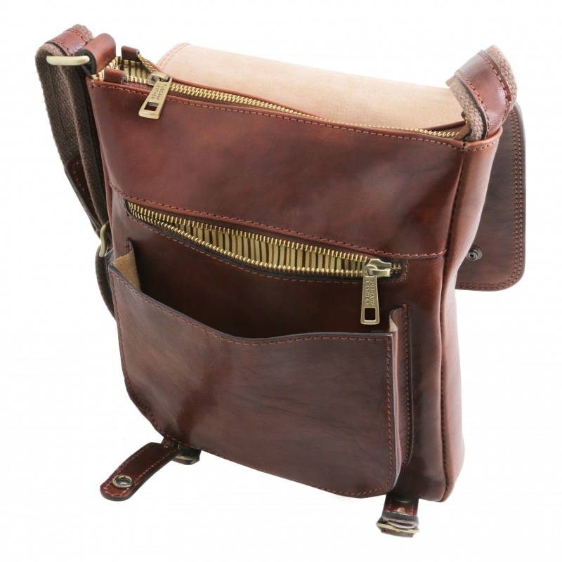 Leder Umhängetasche Roby Interieur Leder Umhängetasche Roby Interieur