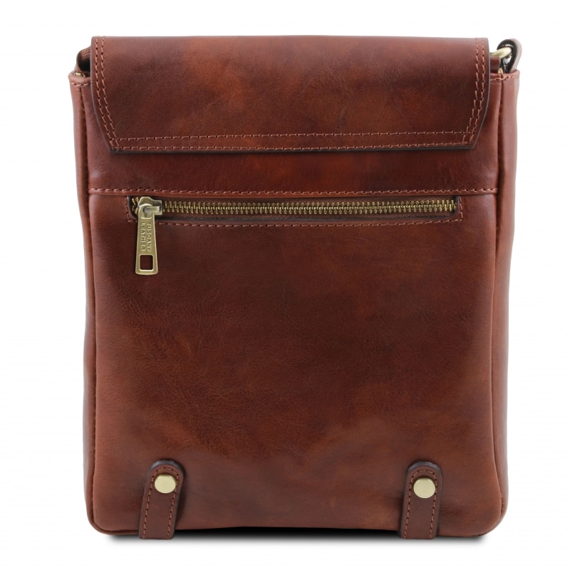 Leder Umhängetasche Roby Rückseite Leder Umhängetasche Roby Rückseite