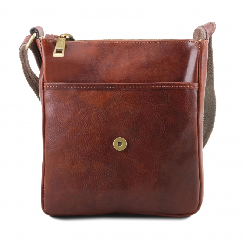 Leder-Umhängetasche John front Leder-Umhängetasche John front