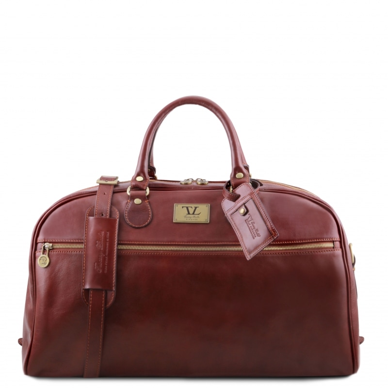 TL Voyager Reisetasche halbrund braun TL Voyager Reisetasche halbrund braun