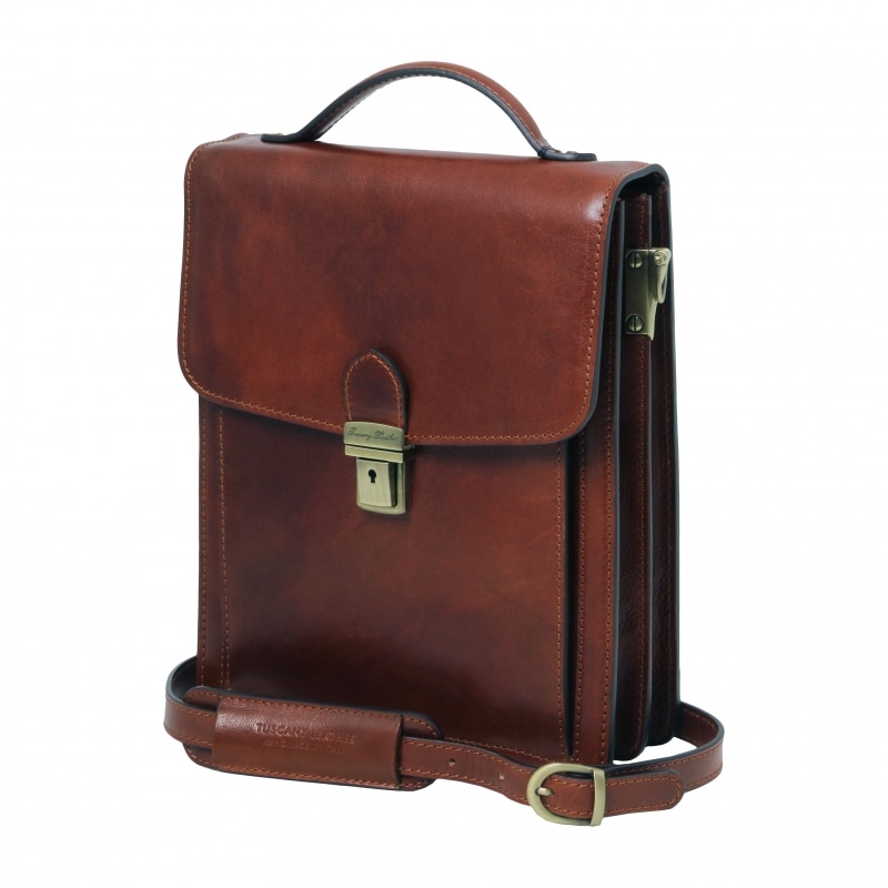 Leder Herrentasche David groß Leder Herrentasche David groß