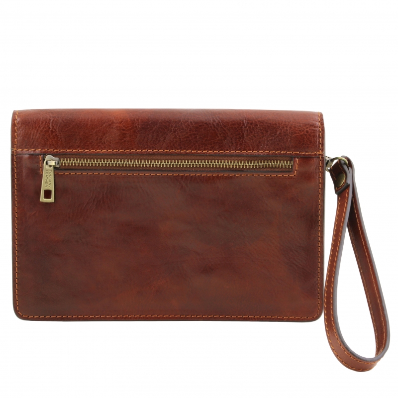 Leder Herrentasche Tommy rückseite Leder Herrentasche Tommy rückseite