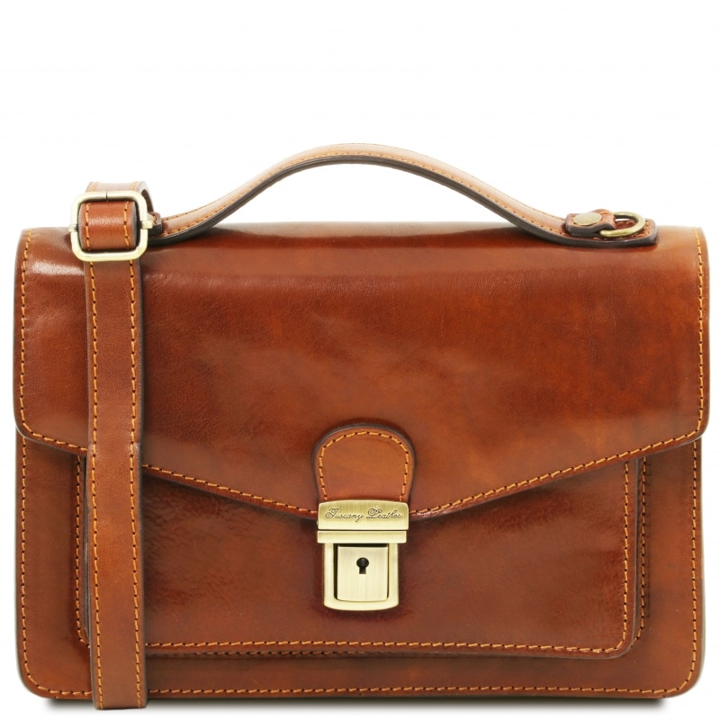 Tuscany Leather Herrentasche Eric Honigfarben Tuscany Leather Herrentasche Eric Honigfarben