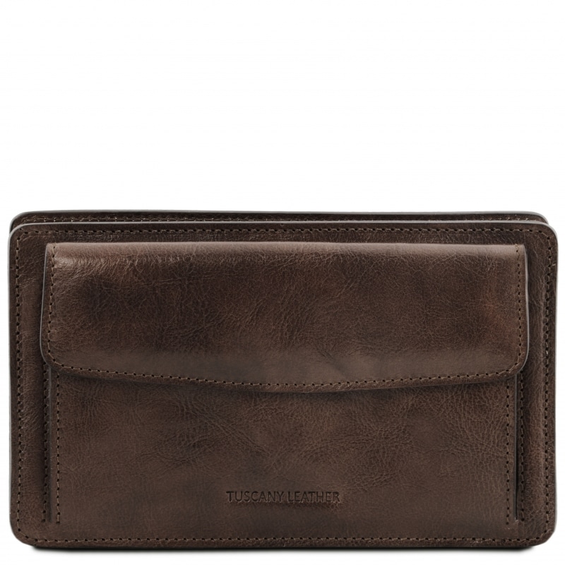 Herrentasche Handgelenktasche Denis Dunkelbraun Herrentasche Handgelenktasche Denis Dunkelbraun