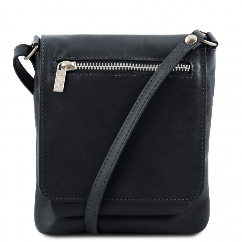 Unisex Schultertasche Sasha schwarz Unisex Schultertasche Sasha schwarz