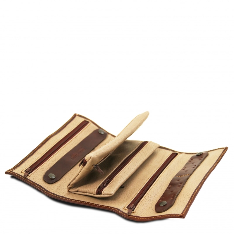 Schmuckrolle aus Leder Interieur-2 Schmuckrolle aus Leder Interieur-2