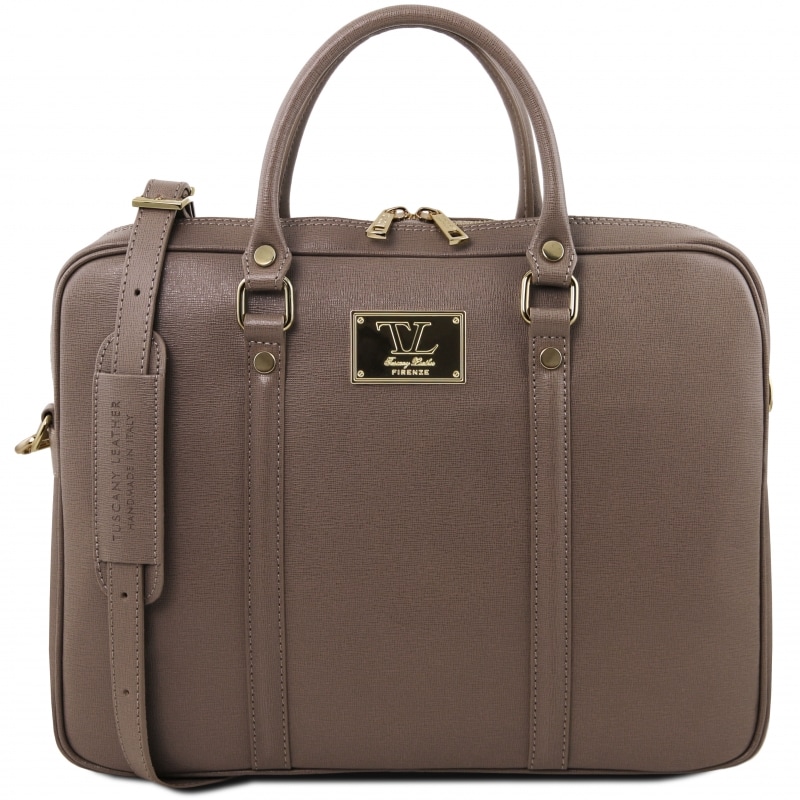 Tuscany Leather Aktentasche Prato Taupe Tuscany Leather Aktentasche Prato Taupe