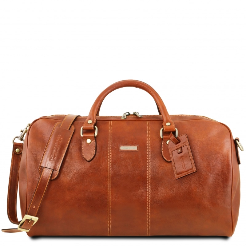 Leder Reisetasche Lisbona gross Honig Leder Reisetasche Lisbona gross Honig