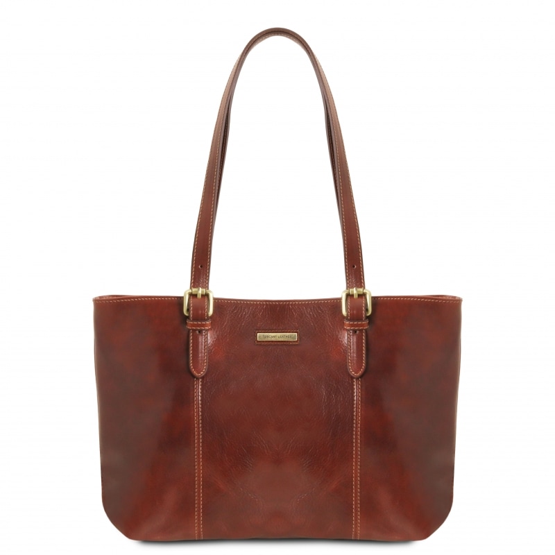 Leder Schultertasche Shopper Annalisa Braun Leder Schultertasche Shopper Annalisa Braun