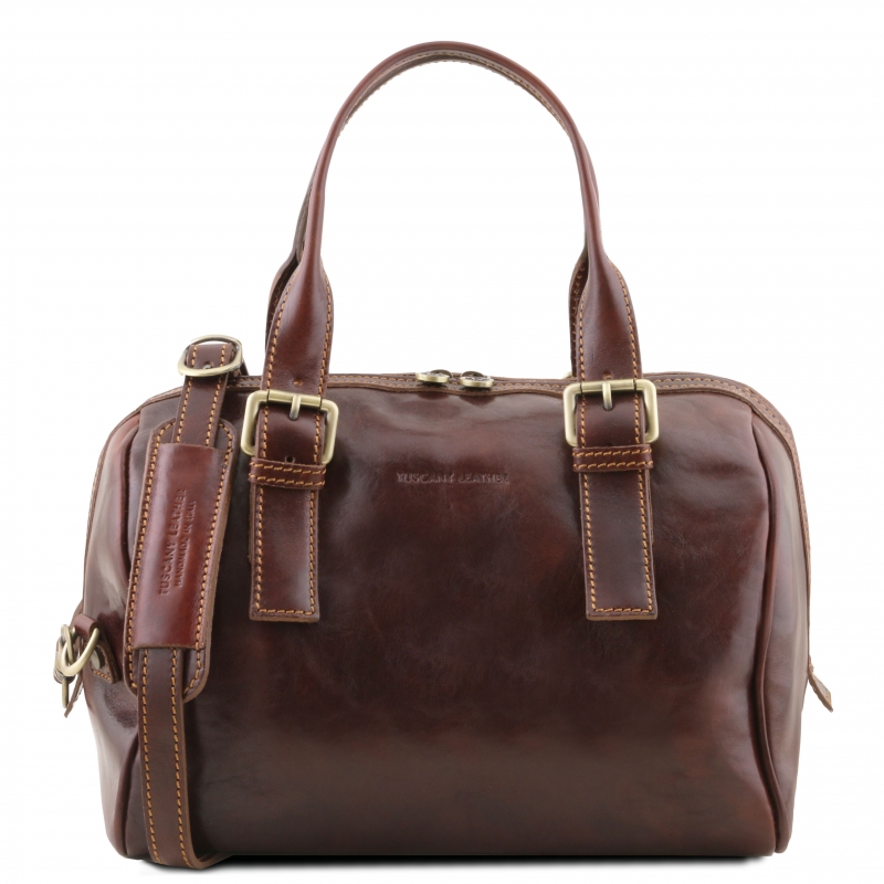 Leder Handtasche Eveline braun Leder Handtasche Eveline braun