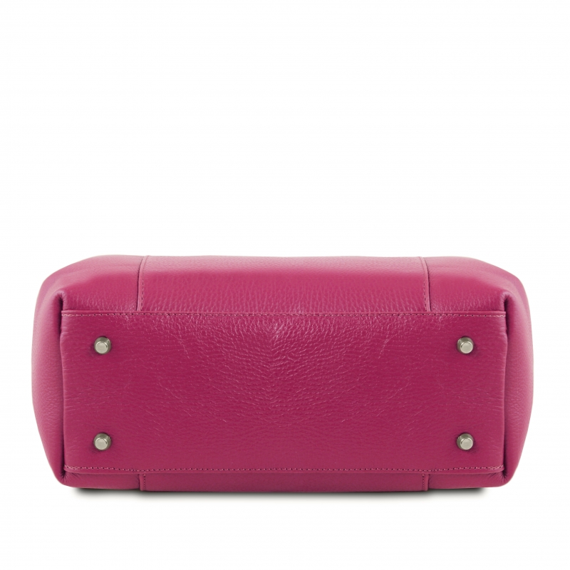 Leder-Handtasche Tulipan Boden Leder-Handtasche Tulipan Boden