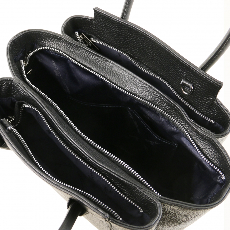 Leder-Handtasche Tulipan Interieur Leder-Handtasche Tulipan Interieur