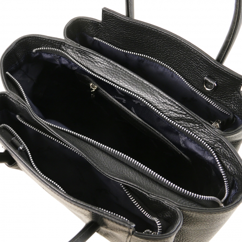 Leder-Handtasche Tulipan interieur-1 Leder-Handtasche Tulipan interieur-1