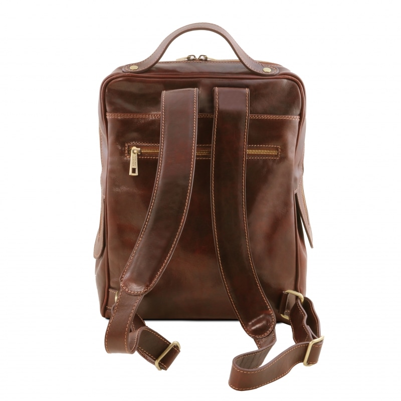 Leder Rucksack Bangkok Rückseite Leder Rucksack Bangkok Rückseite