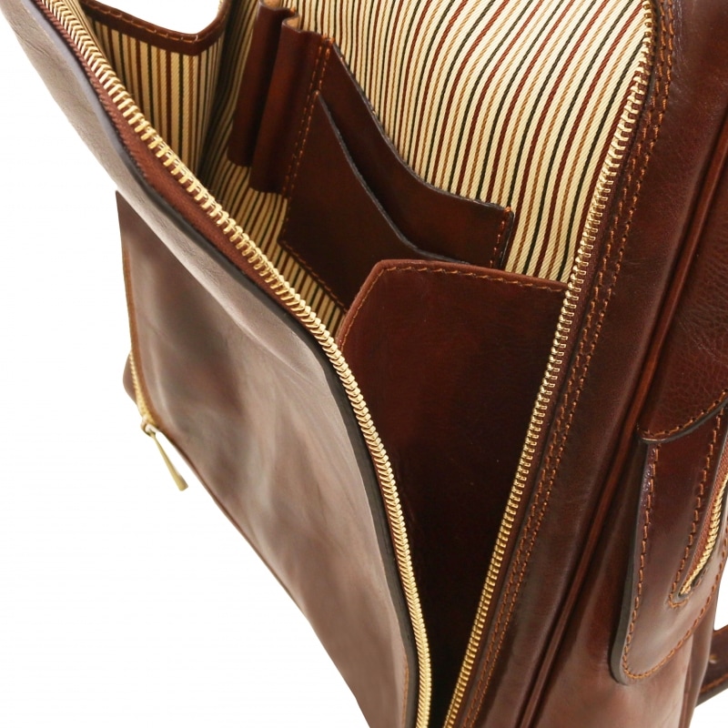 Leder Rucksack Bangkok Innen Leder Rucksack Bangkok Innen
