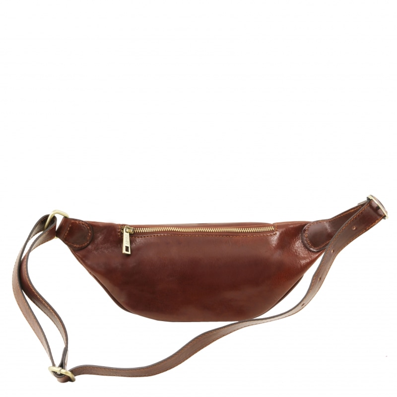 Leder Gürteltasche Rückseite Leder Gürteltasche Rückseite