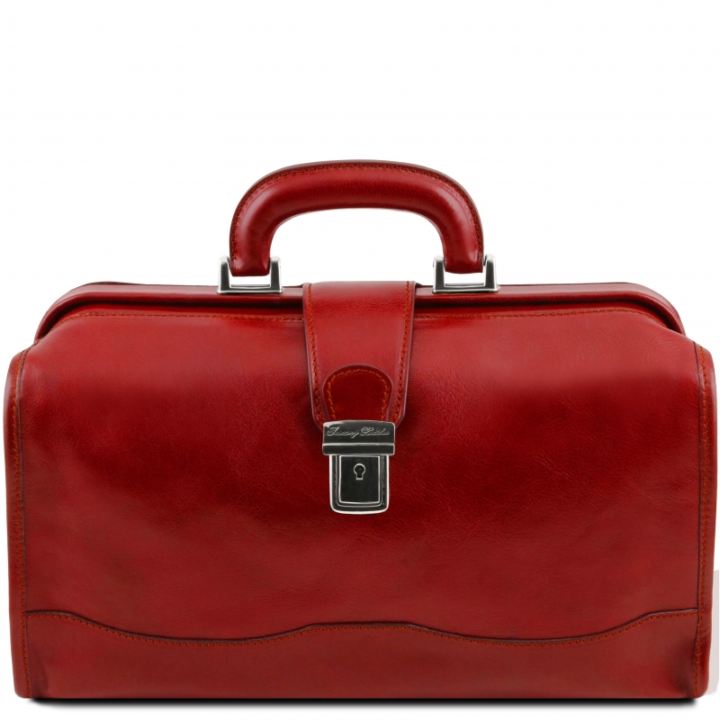 Klassische Doktortasche Raffaello rot Klassische Doktortasche Raffaello rot