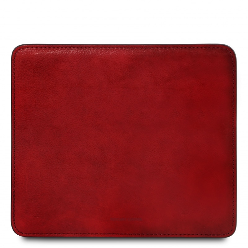 Mauspad aus Leder Rot Mauspad aus Leder Rot