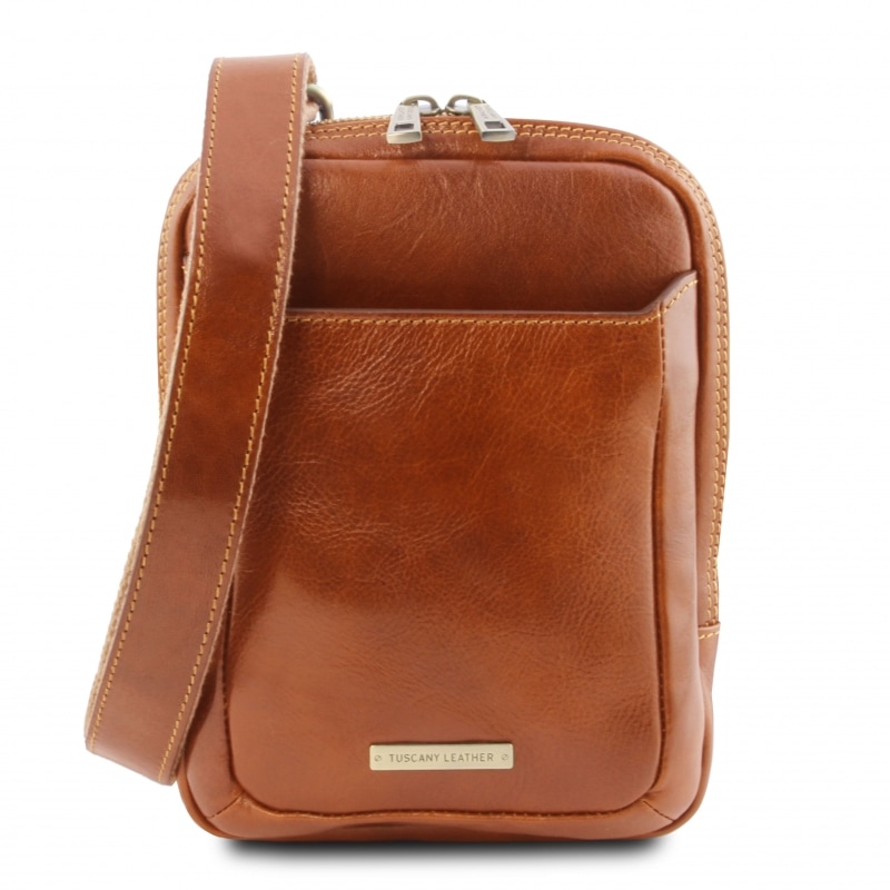 Tuscany Leather Leder Umhängetasche Mark Honig Tuscany Leather Leder Umhängetasche Mark Honig