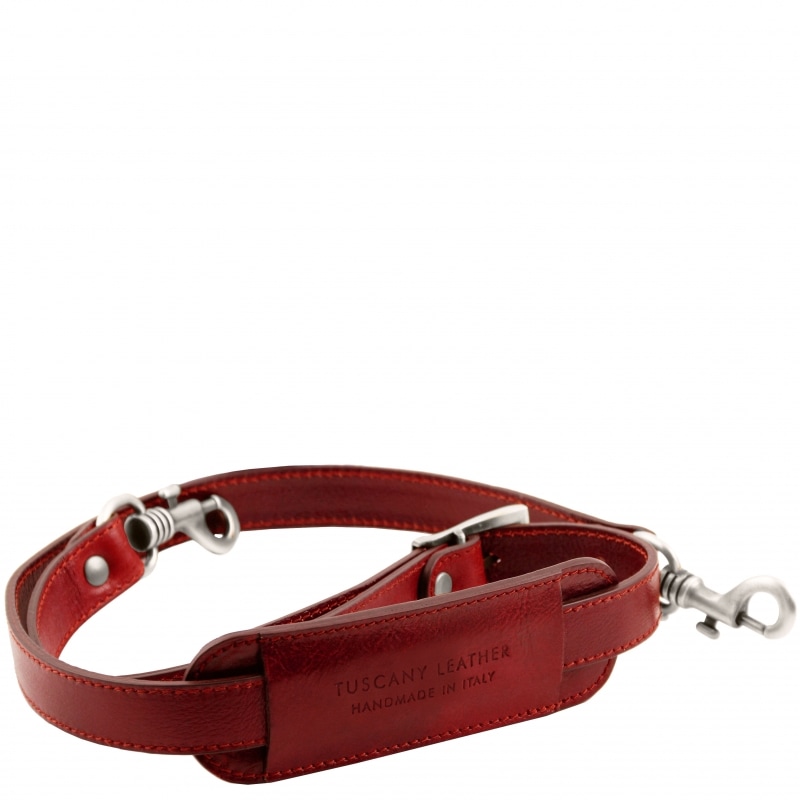Leder Schulterriemen Rot Leder Schulterriemen Rot