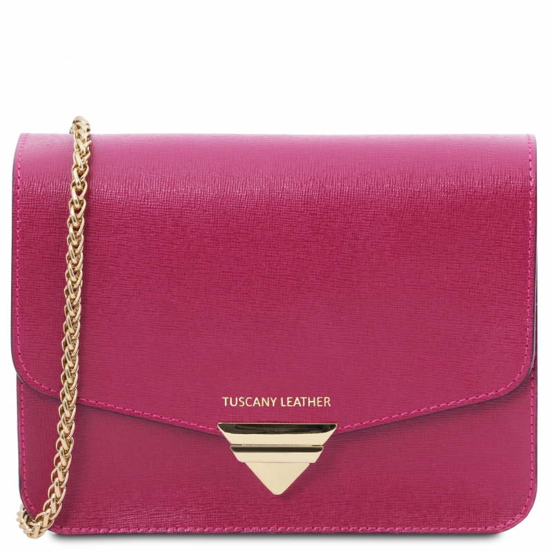 Tuscany Leather Clutch Fuchsia Tuscany Leather Clutch Fuchsia