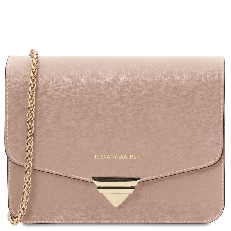 Tuscany Leather Clutch Nude Tuscany Leather Clutch Nude